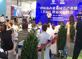 中国花卉盆栽园艺产业链（首届）供需交易峰会圆满顺利